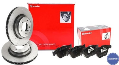 BREMBO BREMSENSATZ XTRA LINE 348MM VORNE BMW 3ER E90 E91 E92 E93 X1 E84 NEU