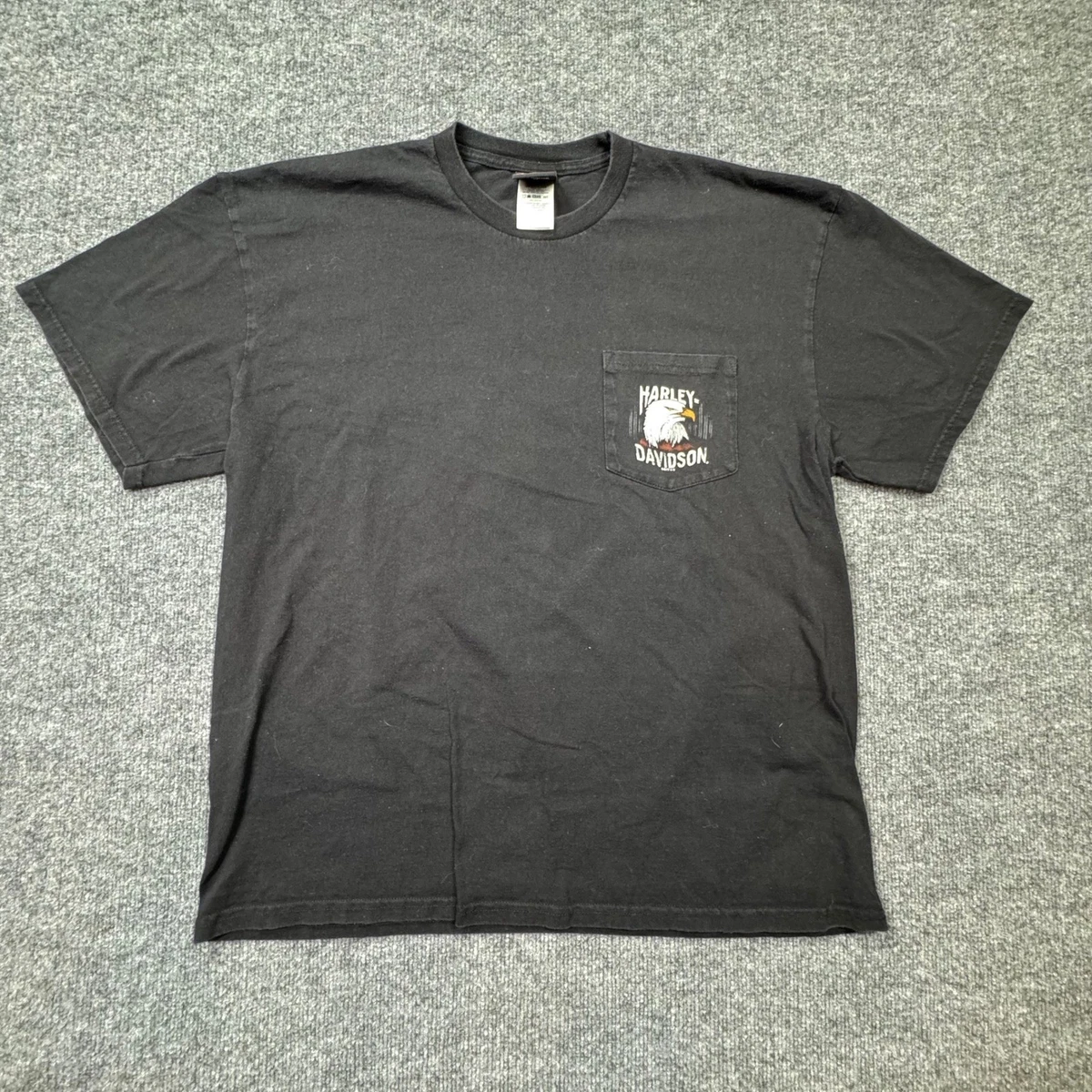 Harley-Davidson Uomo T-Shirt  Racing Staple  96588-23VM Black