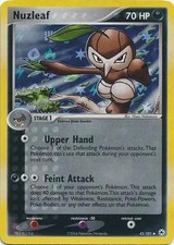 Nuzleaf - 45/101 - Pokemon Ex Hidden Legends Reverse Holo NM on eBay