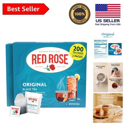 Blended Black Tea - 200 Count Teabags for Ultimate Indulgence