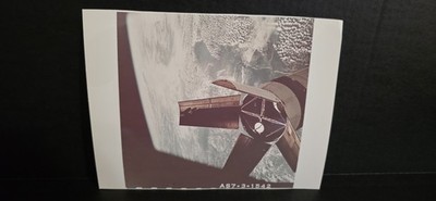 Original 8x10 Apollo 7 Command And Service Module  NASA Kodak 