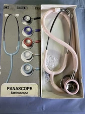 Vintage LABTRON Panascope Diamond Head Stethoscope – Pink