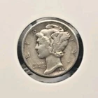 1945-D Mercury Dime 90% Silver US Mint Denver