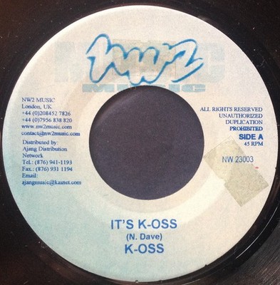 K-oss - It's K-Oss (7'')