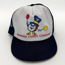 Vintage Dum Dums Pops Lollipop Sucker Spangler Candy Trucker Snapback Hat