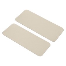2Pcs Felt Base Shaper 14.6x6.7 Inch Rectangle Bag Bottom Shaper Pad Beige
