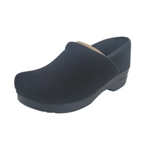 Dansko Patch Pro Women's Clogs Black Sz 9.5/10 (40) 952-500202 NEW!