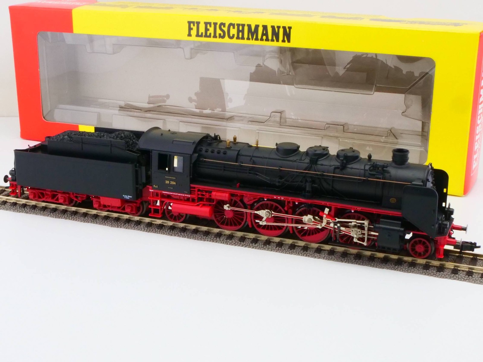 Fleischmann 4139 Steam Locomotive BR 39 204 DRG DC H0 Analog Mint! OVP