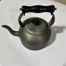Vintage antique Calphalon Metal  Kettle Made In Ireland heavy aluminum 