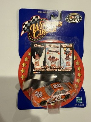 Tony Stewart 2000 NASCAR Winner s Circle 1/64 Diecast  Home Depot Pontiac Rookie
