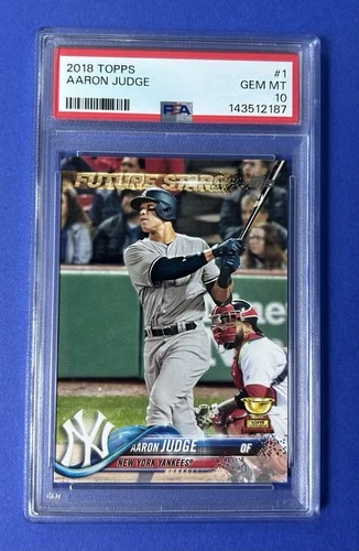 2018 Topps Aaron Judge #1 PSA 10 GEM MT