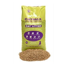 15kg Non Clumping Cat Litter Bedmax Catmax Straw Pellet Cat Litter Straw Pellets 1.66 per kilo
