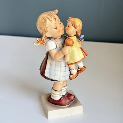 RARE Goebel Hummel KISS ME with SOCKS #311 - TMK4 - Old Style - West Germany