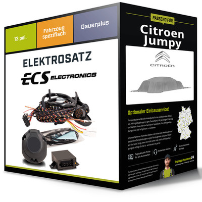 Elektrosatz 13-pol spezifisch für CITROEN Jumpy 04.2016-jetzt NEU inkl. EBA