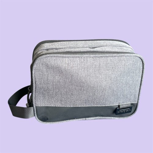 SwissGear Men’s Travel Heather Gray Toiletry Bag
