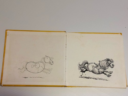 How to Draw Ponies: All the Secrets Revealed by Thelwell Hardcover Vintage 1982 - Picture 4 of 15