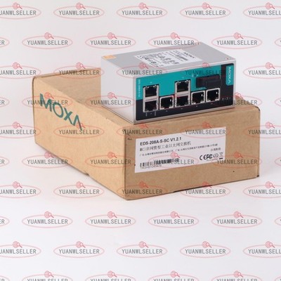 ONE new MOXA EDS-208A-S-SC Industrial Ethernet switch #wd