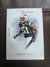 2012 Panini Prime Signatures - Jerod Mayo #114 Prime Proof Red /499