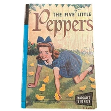 VTG 1946, The Five Little Peppers by Margaret Sidney, Paperback - VG Condition!
