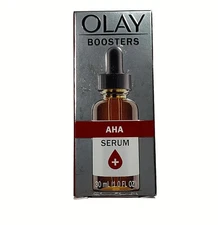 Olay Boosters AHA Serum 1oz New