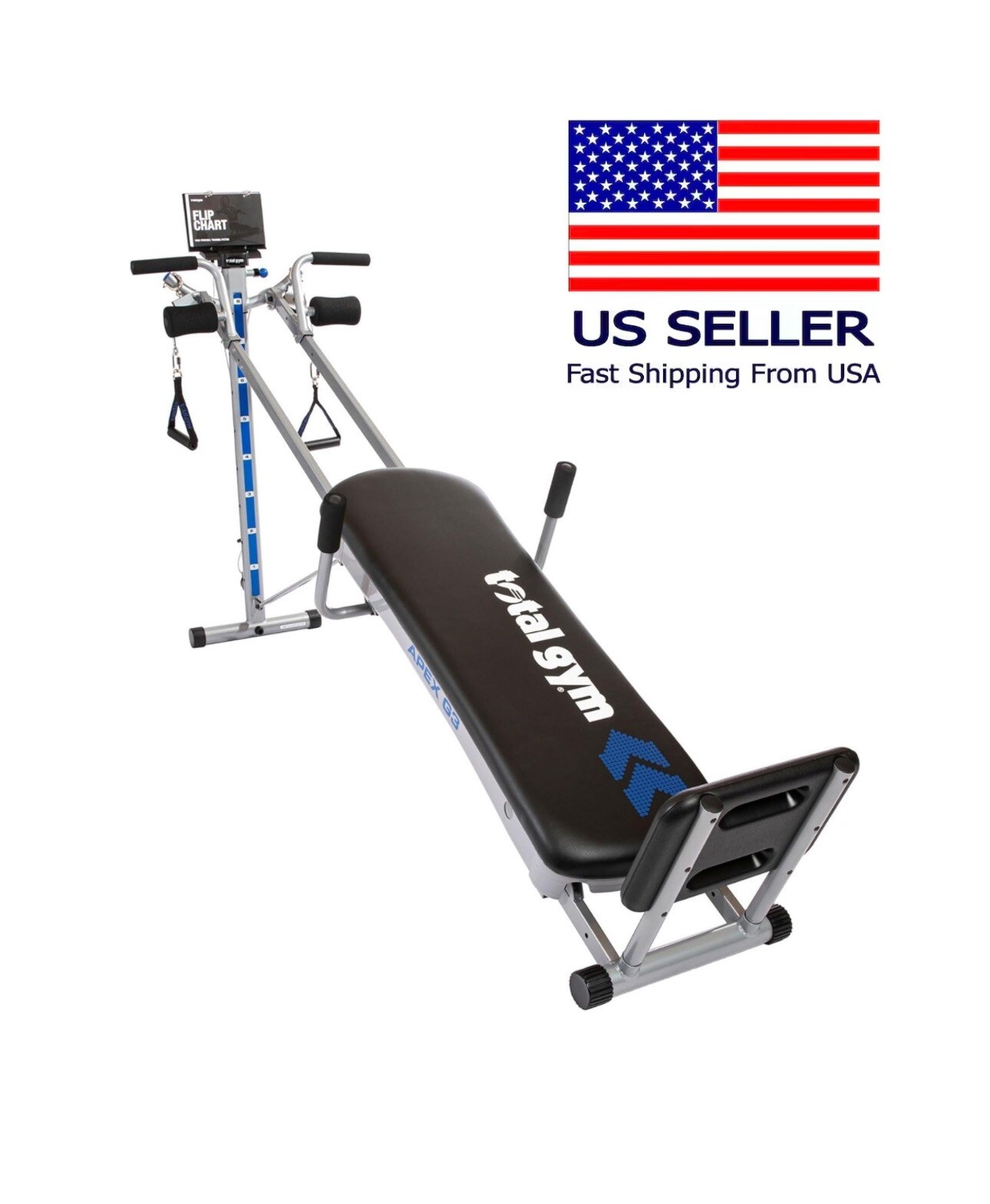 Total Gym APEX Versatile Indoor Full Strength Body Workout Home Gym