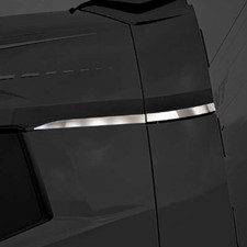 Miroir Acier Inoxydable Derrière Litre Fenêtre Décoration Bordure pour DAF XF Xg