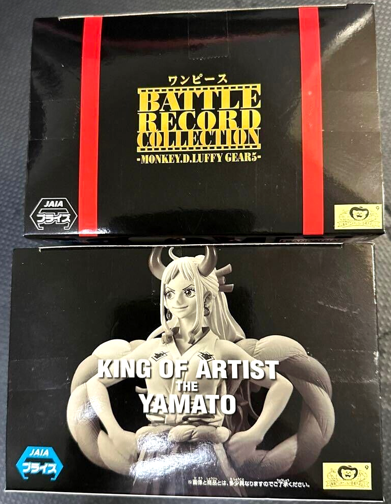 One Piece Luffy Gear 5 & Yamato Figure Battle Record Collection