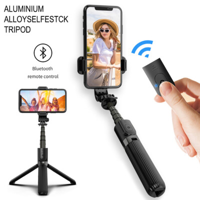 Professional Selfie Stick Tripod FOR iPhone&Samsung, No-Blurry Video and Pics