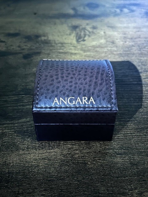 Solitaire Heart Ruby and Diamond Silver Chevron R… - image 3