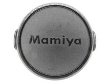 Mamiya 58mm Genuine Black Snap On Front Camera Lens Cap