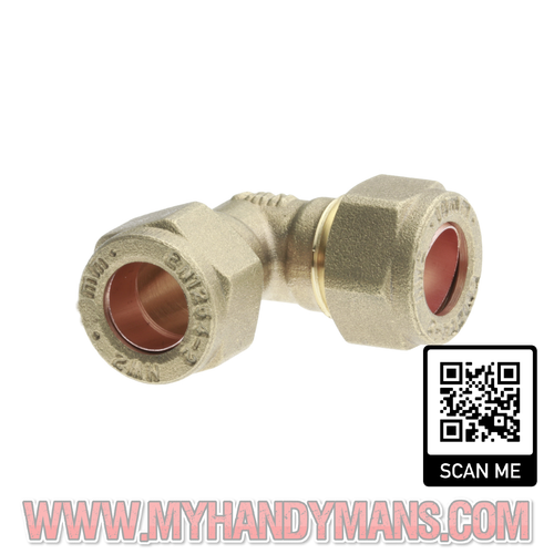 8 mm Messing Kompressionsbeschläge für Kupfer Sanitär Rohr Heiß & Kalt Systeme - Bild 2 von 7