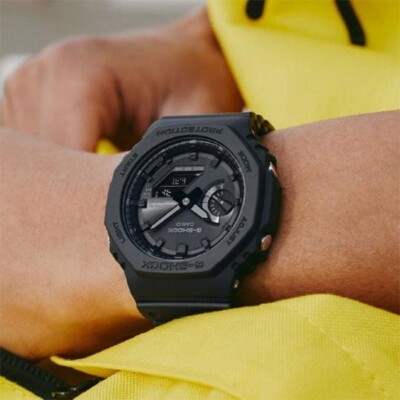 CASIO G-SHOCK GA-B2100-1A1JF Black Tough Watch Men's Watch New | eBay