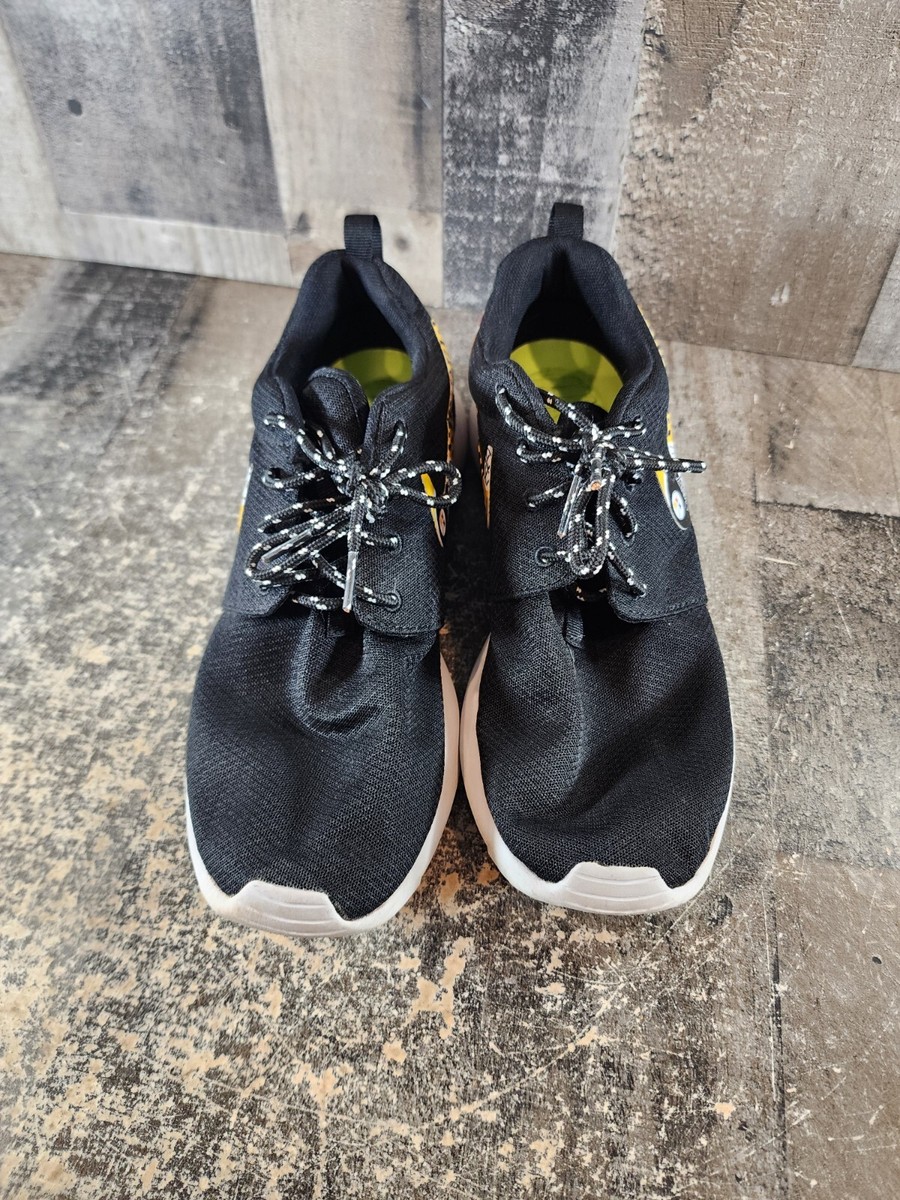 Nike Roshe Run Women's Sneakers Sz Black White Mesh Running Shoes