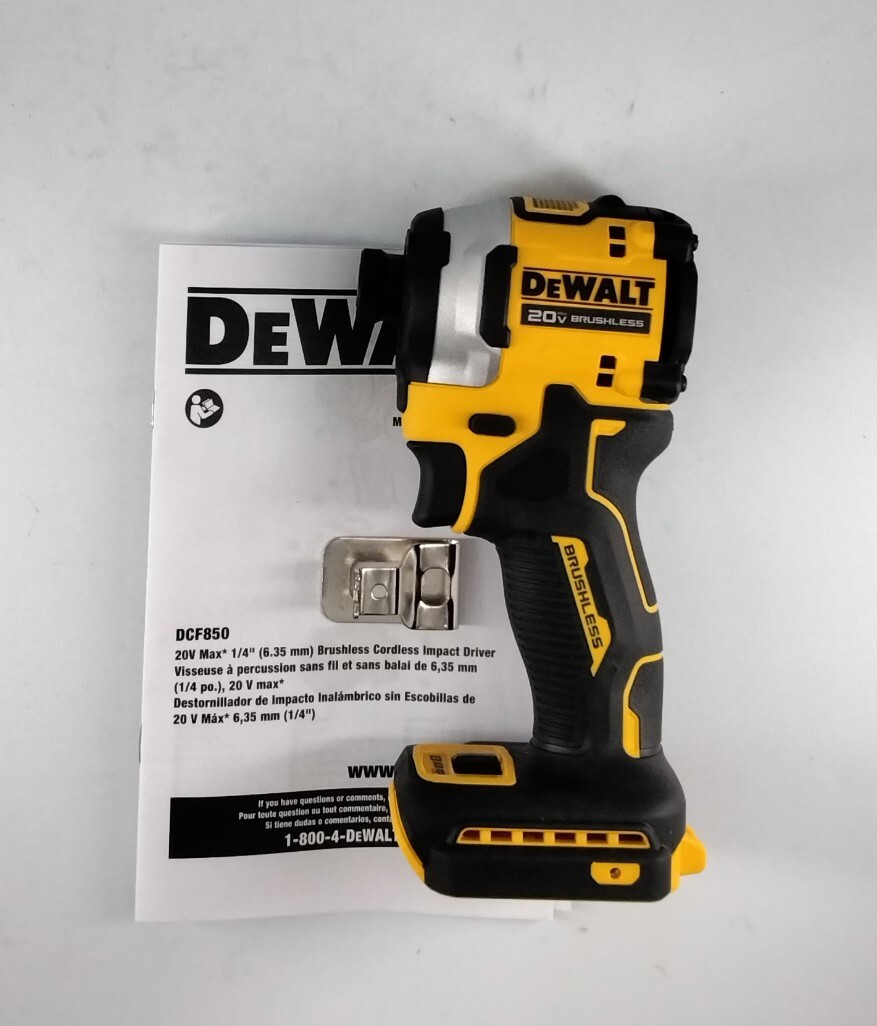 New DEWALT DCF850B Atomic 20V Max 1/4 
