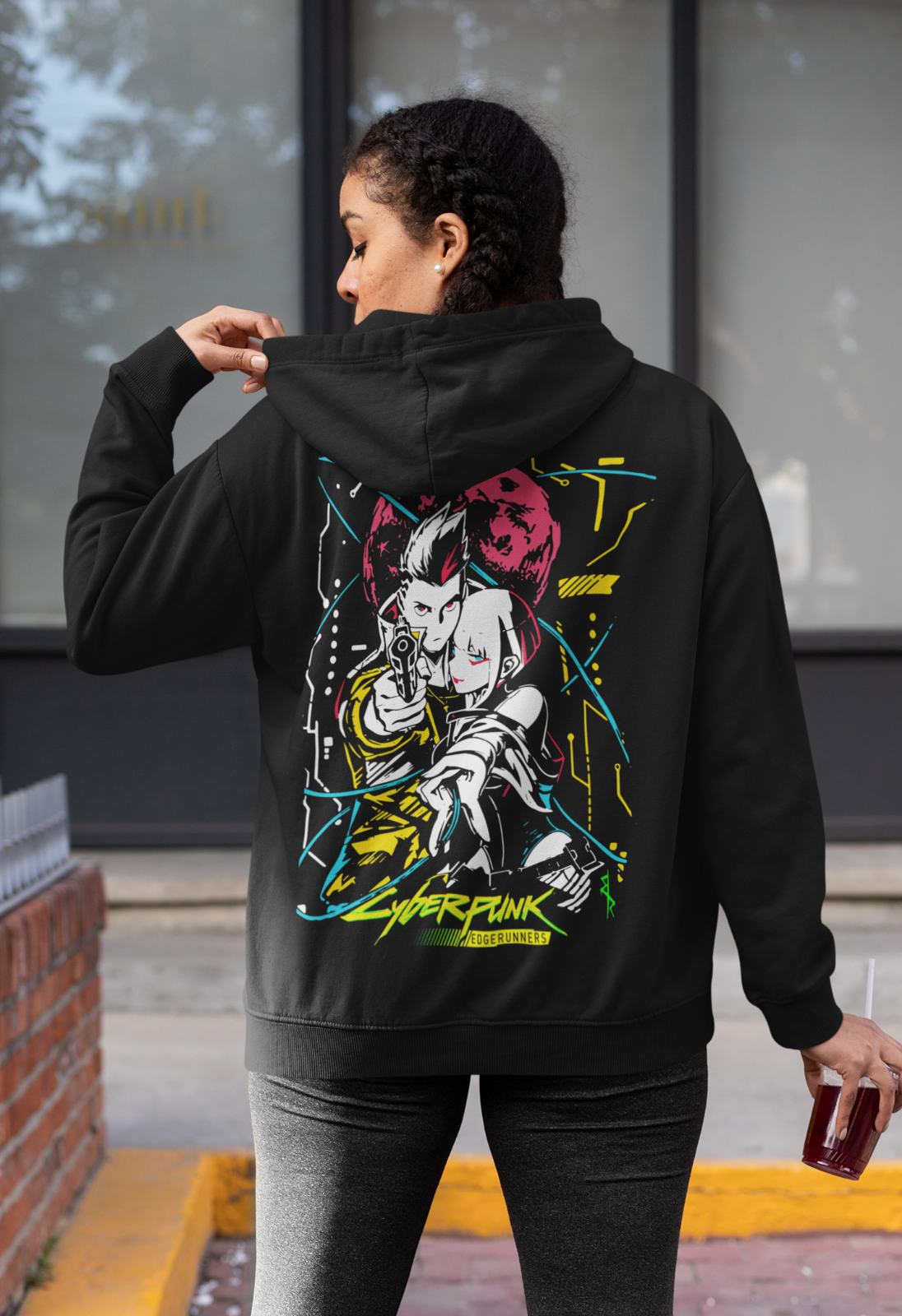 トップスVR × CYBERPUNK LUCY HOODIE - urtrs.ba