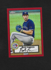 2021 Topps Series 1 Nate Pearson 1952 Redux TC52-18 Chrome Red Refractor 52/70