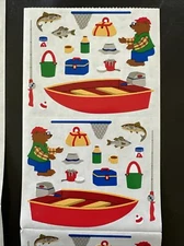 Vintage Mrs Grossman's Stickers Camp Picnic Fishing Bear 1990’s Unopened 24 Mode