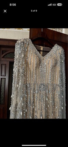 Luxury Dubai diamond Dress