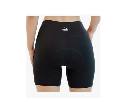 Durafit Womens 3D Padded Bike Shorts Spinning & Bicycle Riding - UPF 50+ ( XL )