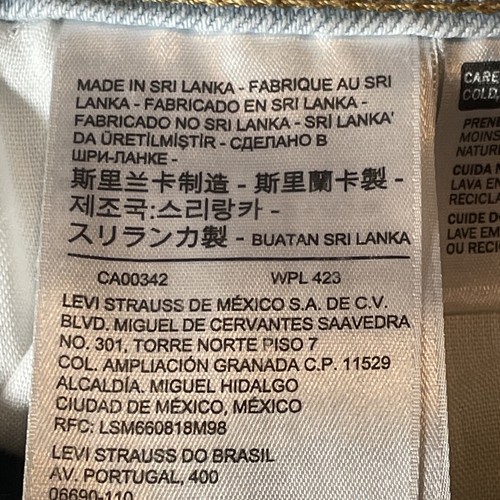Jeans Levi's Premium Wedgie Straight 31 donna lavaggio leggero vita alta elasticizzato - Foto 9 di 16
