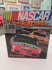 Vintage Papyrus NASCAR Racing CD ROM-1994 Original Box