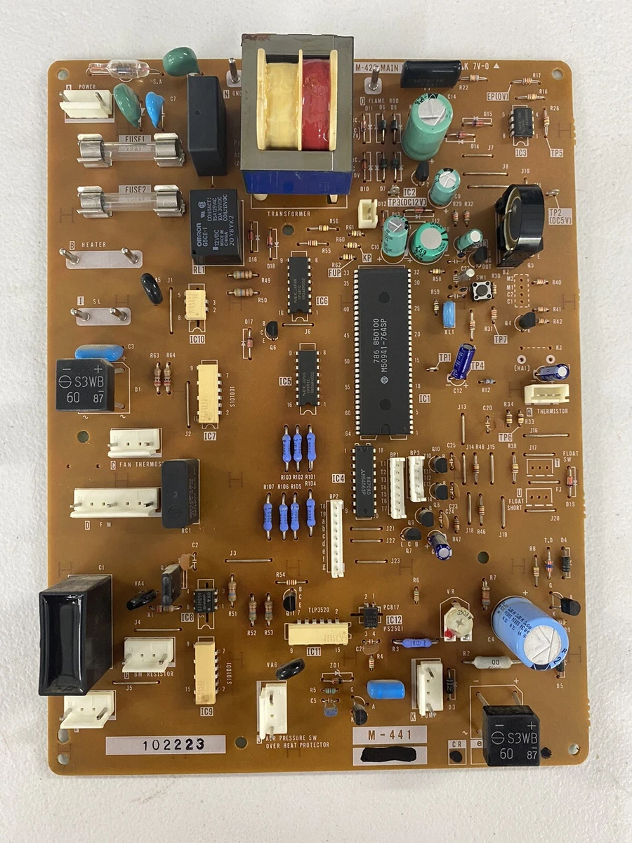 Monitor Heater Model 441 Main Circuit Control Board Motherboard MPI K-1  Tested | eBay