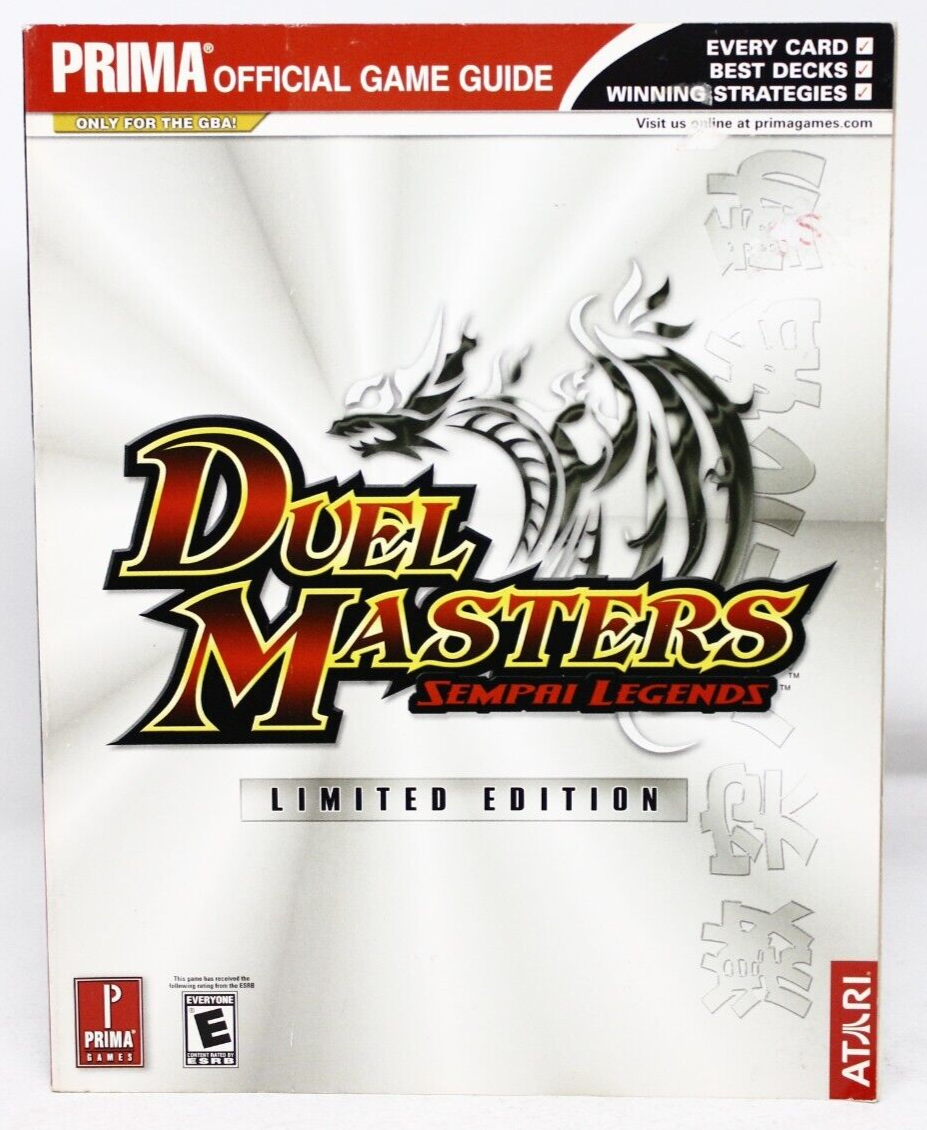 Duel Masters : Sempai Legends GBA Limited Edition Game Strategy