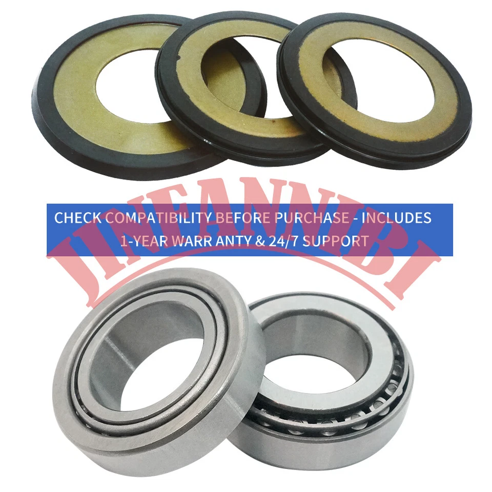 Steering Stem Bearing Seal Cover Kit For Yamaha YZ125 YZ250 1996-22 WR250F 01-21 Foto 3 de 4