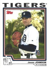 2004 Topps #533 Jason Johnson Detroit Tigers 