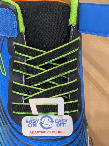 New Skechers YOUTH size 2 Microspec Advance Tennis Shoes Sneakers Running Play - Picture 4 of 15