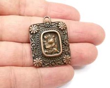 Flower Pendant Blanks, Resin Bezel Bases, Mosaic Mountings, Dry flower Frame,