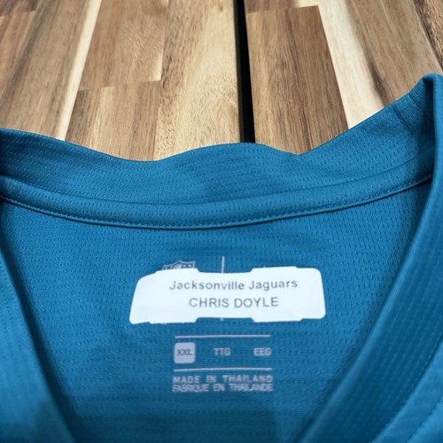 Jacksonville Jaguars Shirt Herren 2XL grün Nike Player Issued On Field Authentic - Bild 2 von 8