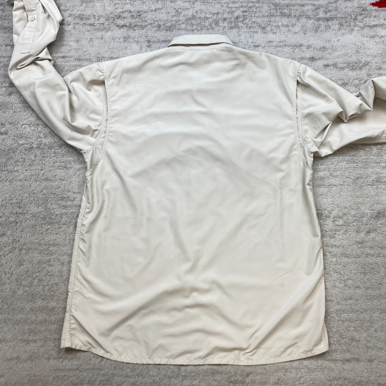 Simms Guide Series Button Up Shirt Medium Beige T… - image 8