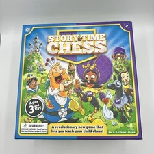 Story Time Chess Board Game 2-in-1 Kids Learn to Play Award Winner Complete